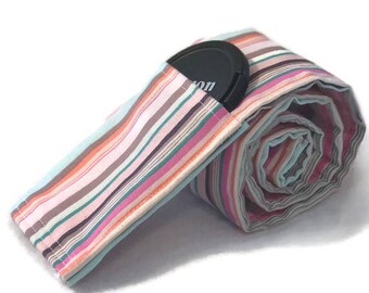 Camera Strap Cover | Rainbow Stripe