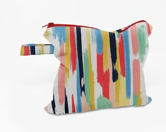 Wet Bag, Wet Bag Baby, Wet Dry Bag, Rainbow Bag, Rainbow Baby, Zipper Bag, Diaper Nappy Bag, Baby Shower Gift, Waterproof Beach, Makeup Bag
