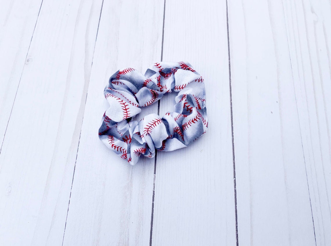 Softball Gifts Softball Hair Ties Softball Hair Elastic Etsy