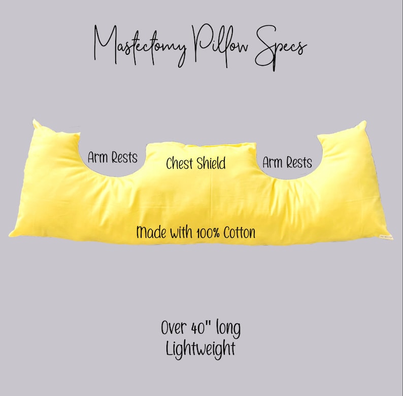 Mastectomy Pillow, Breast Cancer Pillow, Mastectomy Gifts, Mastectomy Recovery, Chest Pillow, Surgery Pillow, Cancer Gift, Lumpectomy Pillow image 6