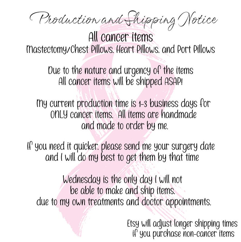 Lumpectomy Pillow Lumpectomy Gift Lumpectomy Care Package Etsy