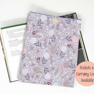 Tablet Cover, Book Cover, Kindle Cover, Book Sleeve, Tablet Sleeve, Padded Tablet Sleeve, Large Book Sleeve, Book Reader Gift, iPad Sleeve