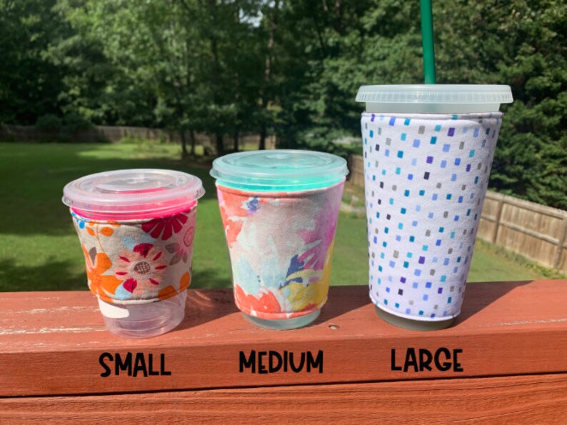 Beverage Cooler Beverage Sleeve Beverage Holder Drink Etsy