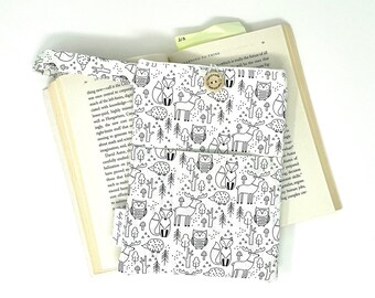 Pouchette de livre, pochette Kindle, pochette de livre, pochette de tablette, pochette de tablette, protecteur de livre, accessoires de livre, pochette de livre rembourrée, cadeau d’amoureux du livre
