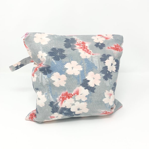 Beach Bag, Beach Bag with Zipper, Waterproof Beach Bag, Flower Bag, Wet Bag, Dry Bag, Beach Bag for Kids, Beach Gifts for Mom, Swim Bag