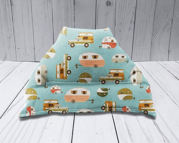 Camping Decor, Reading Decor, Book Lover, Camping Gift, Camping Accessories, Phone Decor, iPad Stand, Reading Pillow, Tablet Accessories