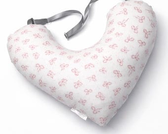 Lumpectomy Pillow with Strap, Mastectomy Recovery Pillow, Post Surgery Under Arm Support Cushion, Breast Cancer Care Gift