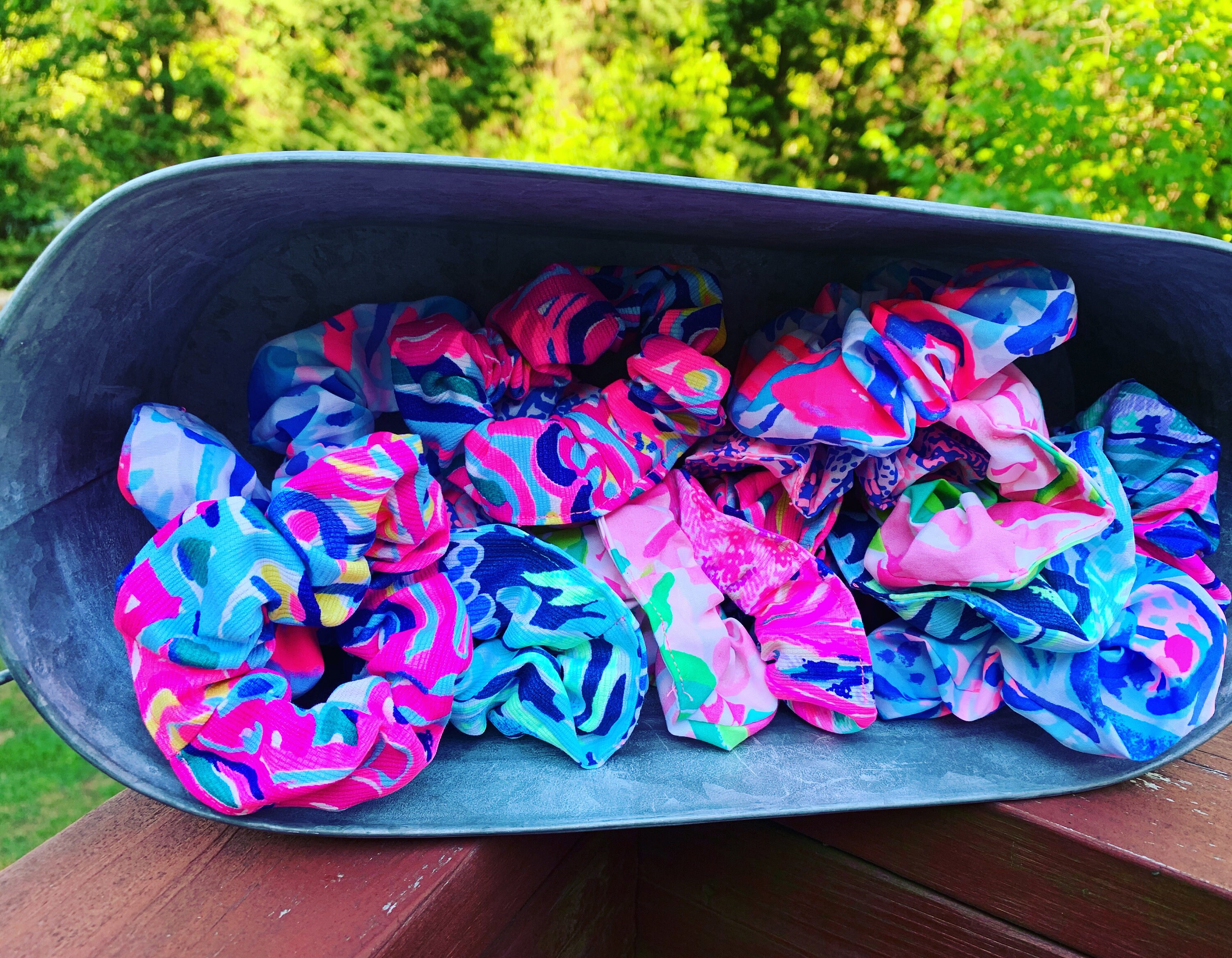 Elastic Scrunchie Elastic Ties Elastic Hair Ties Ponytail Etsy