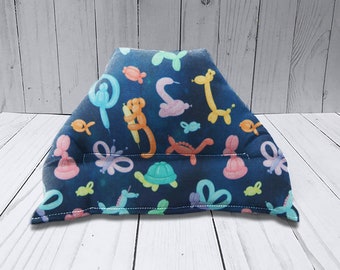 Book Pillow, Book Lover Pillow, Reading Pillow, Book Holder, Tablet Pillow, Kindle Holder, Cell Phone Stand, Travel Pillow, Balloon Animals