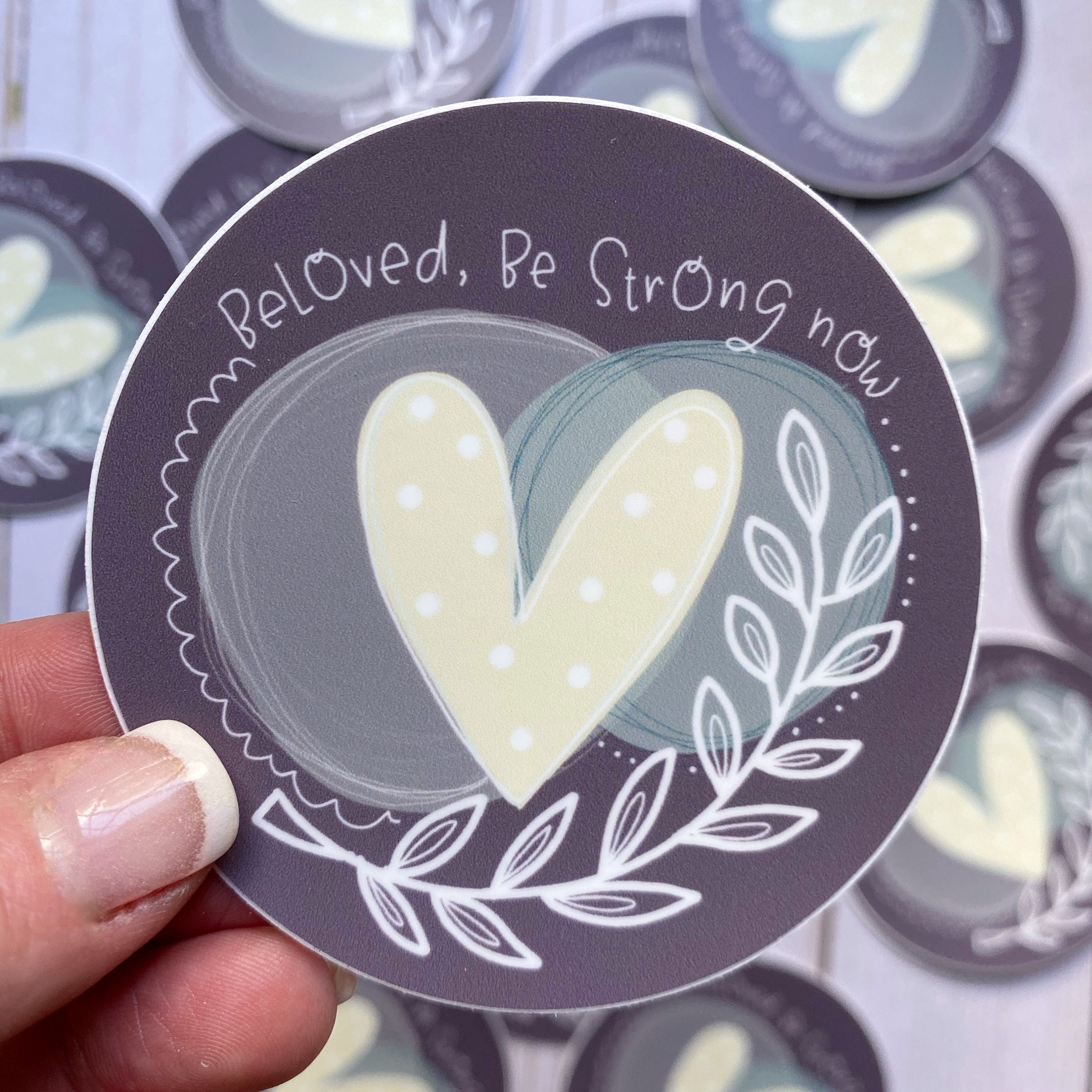 Getting Strong Stickers Be Strong Sticker//encouragement Sticker//vinyl Sticker//waterbottle ...