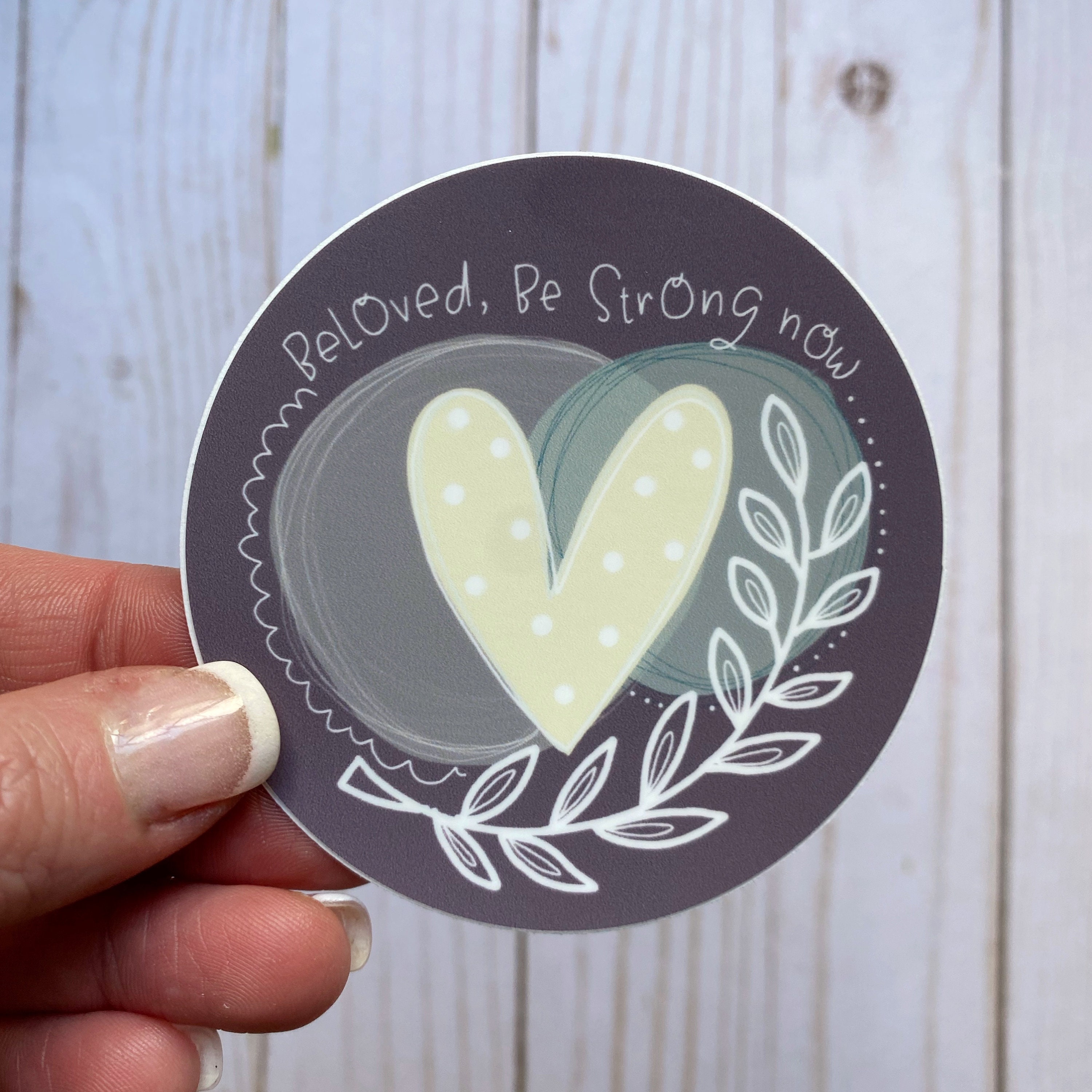 Getting Strong Stickers Be Strong Sticker//encouragement Sticker//vinyl Sticker//waterbottle ...