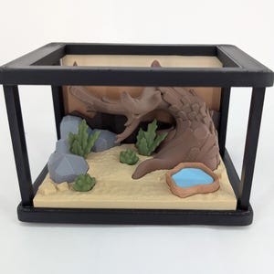 3D-utskrivet reptilterrariumlekset - Skrivbordsdekoration