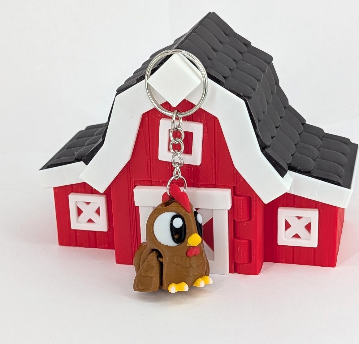 Chicken Fidget Stl File 3D Printed Chicken and Duck Fidgets: Articulated PLA Desk Decor - Etsy