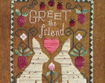 PDF pattern download – “Greet the Friend”