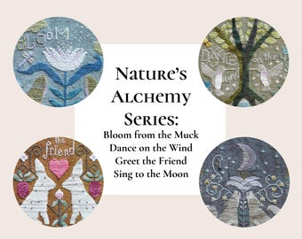 Download - PDF Pattern Collection - Bloom from the Muck, Dance on the Wind, Greet the Friend, Sing to the Moon