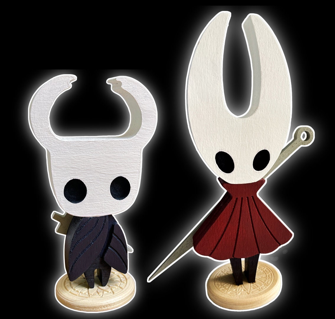 木製ホロウナイトフィギュア シルクソング (2.5インチ×5インチ) - Etsy