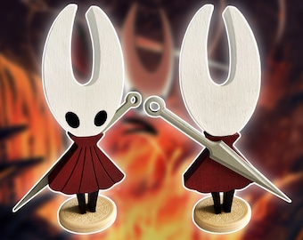 Houten beeldje van de horzel Silk Song Hollow Knight (2,5 x 7 inch)