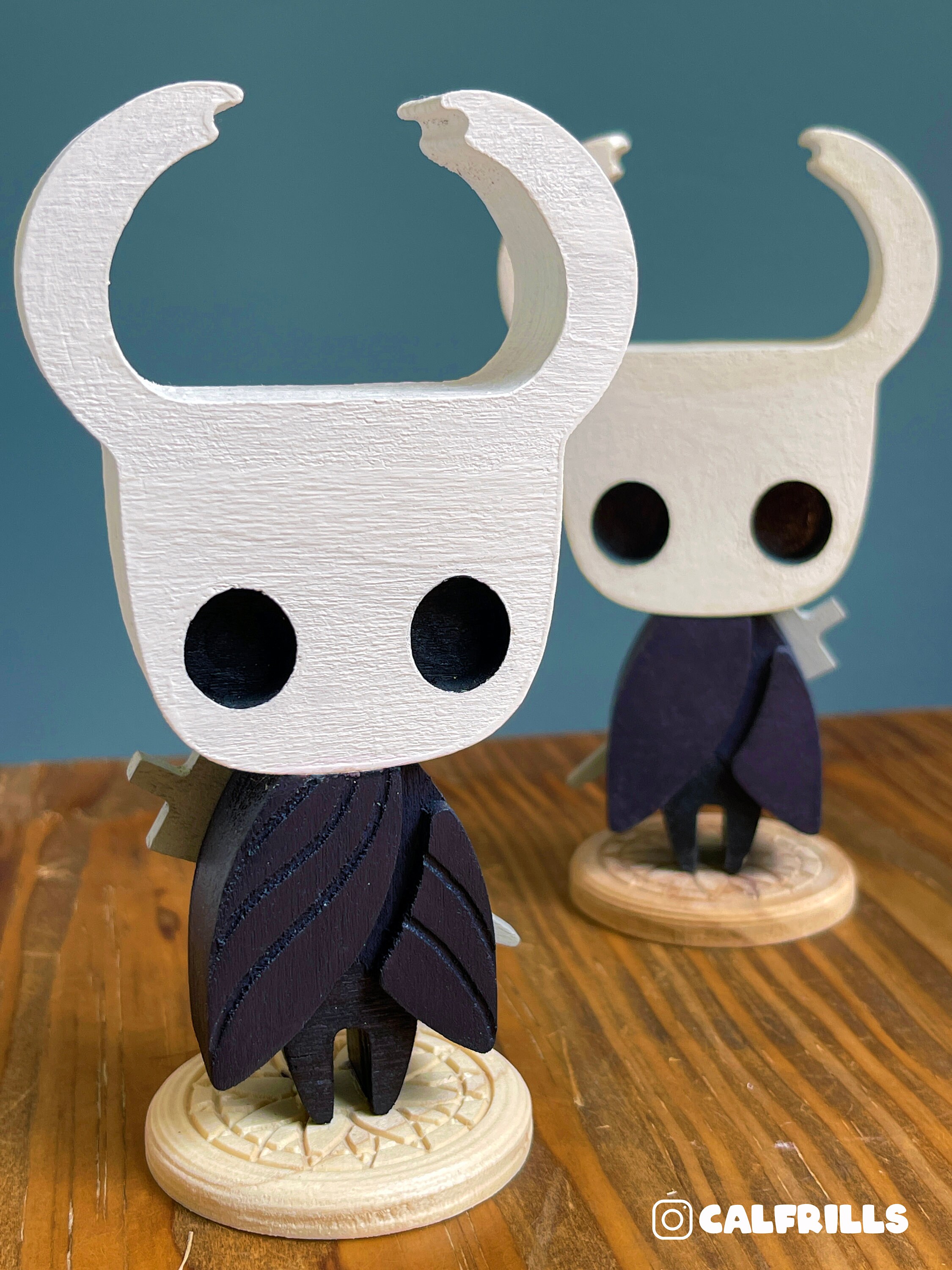 木製ホロウナイトフィギュア シルクソング (2.5インチ×5インチ) - Etsy