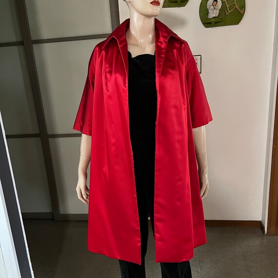 1940s/50s Swing Coat - Red