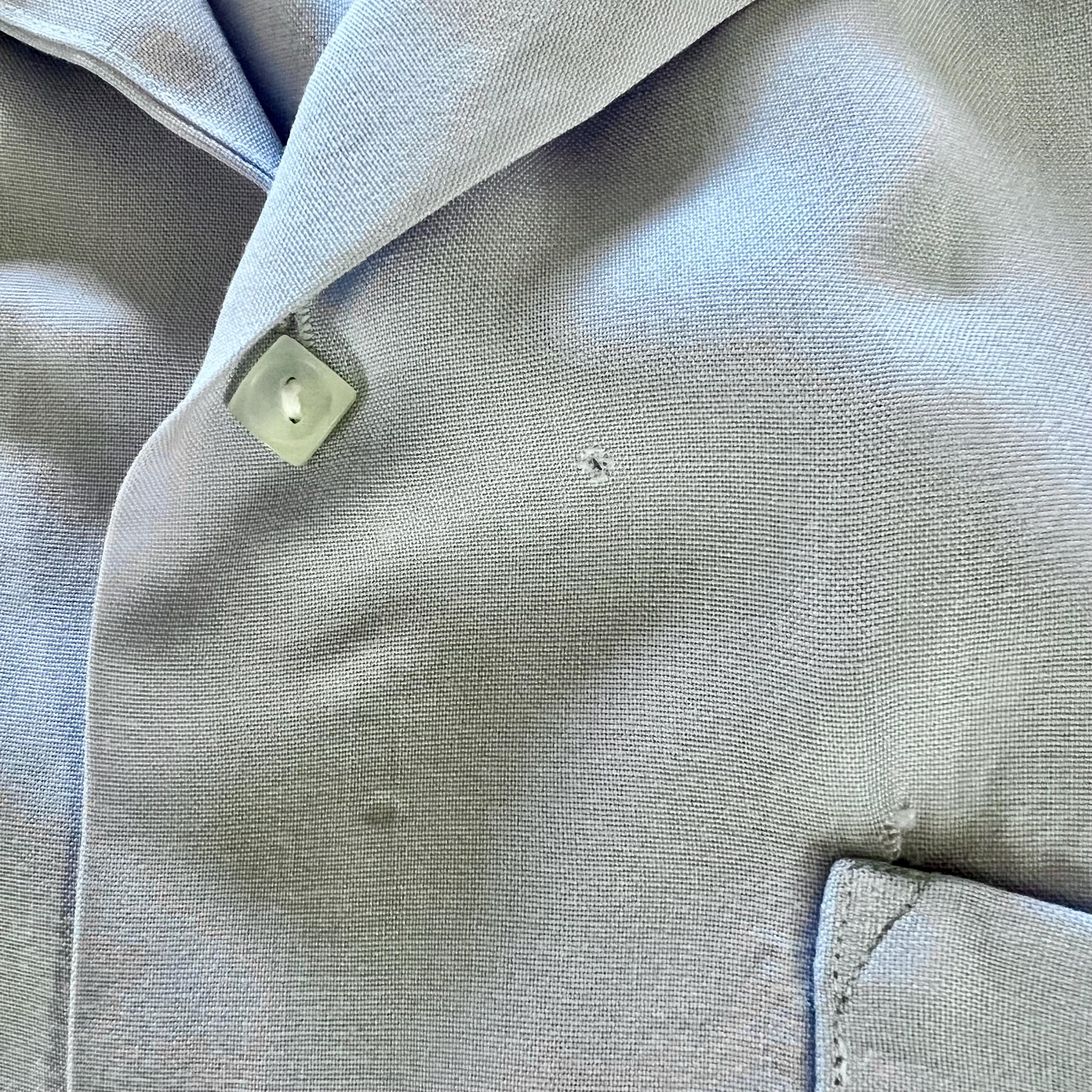 1950s Vintage Pilgrim Rayon Shirt With Embroidered Trim M - Etsy
