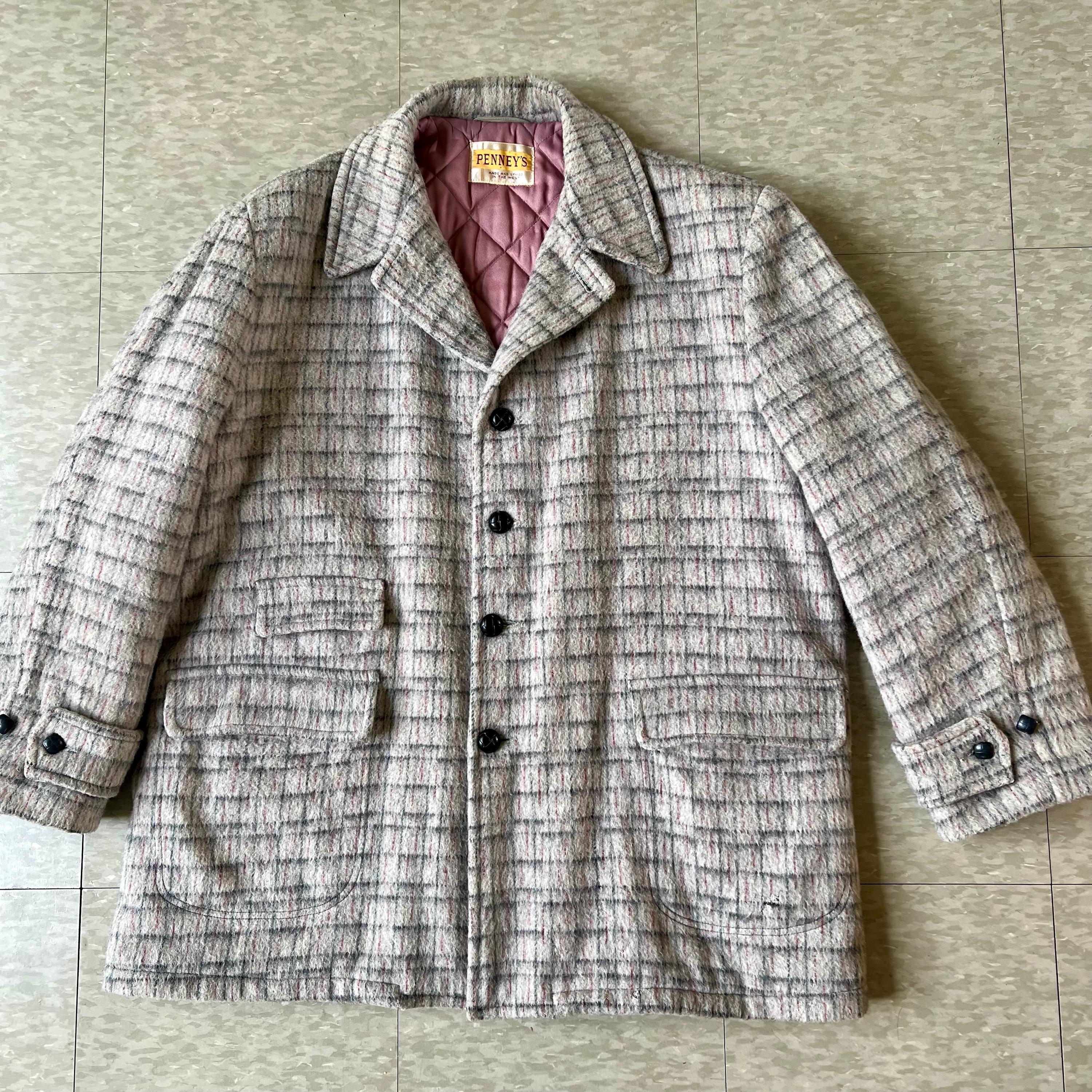 PENNEY'S(ペニーズ) / ジャケット/ウール/BLK/50s/ビンテージ/黒
