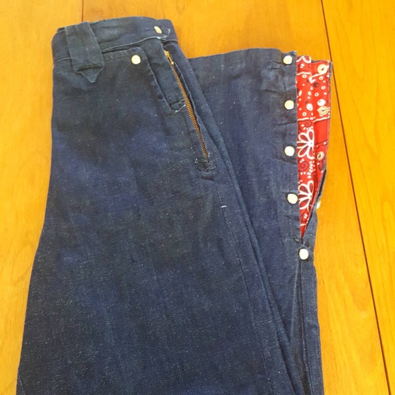 Vintage Side Zip Jeans Gem Vintage Side Zip Jeans Gem