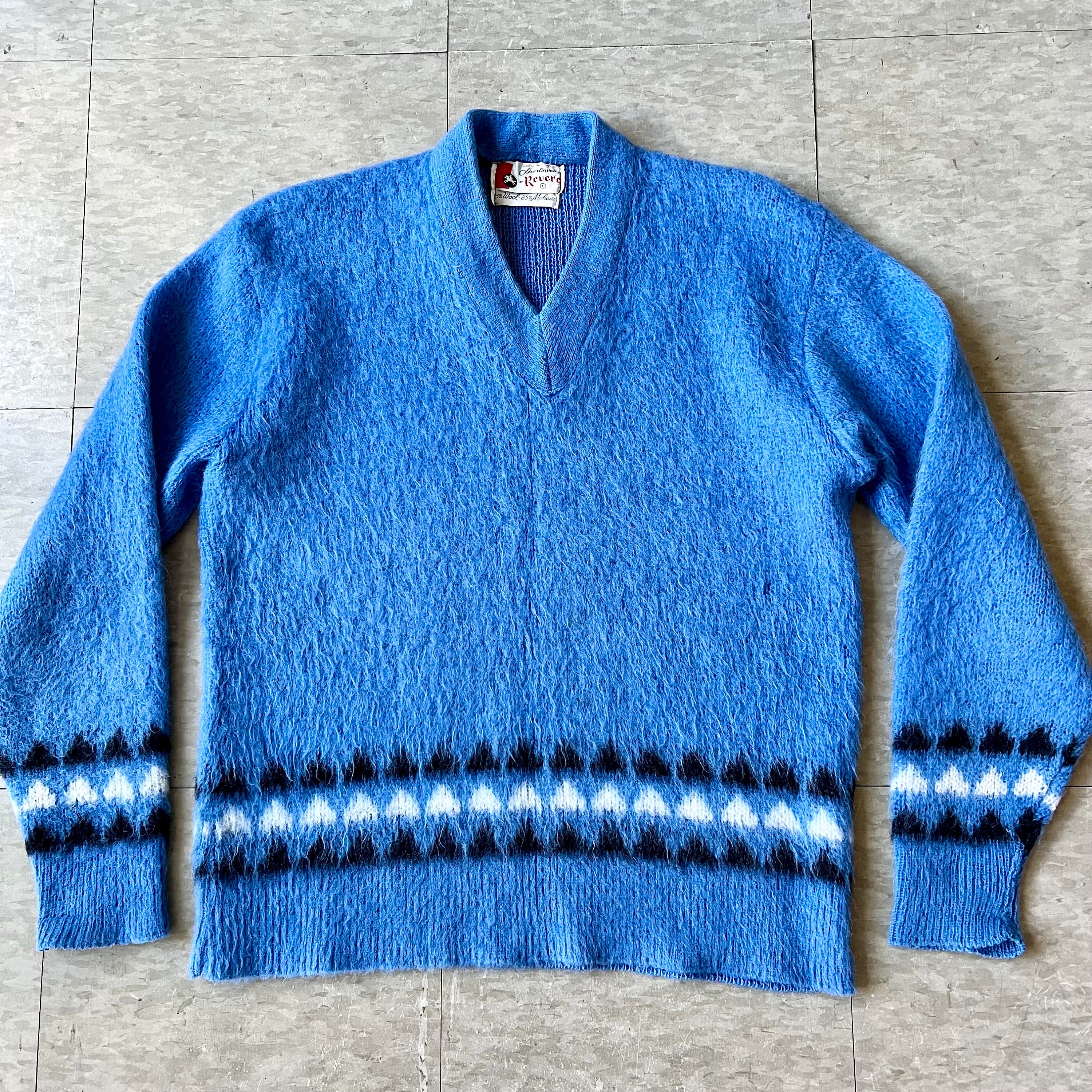 1950s or 60s Vintage Revere Sportswear Mohair Blend Sweater L - Etsy