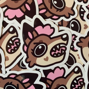 Crabby Abbie Vinyl Sticker