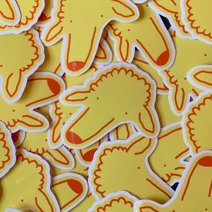 Funny Dog Vinyl Sticker