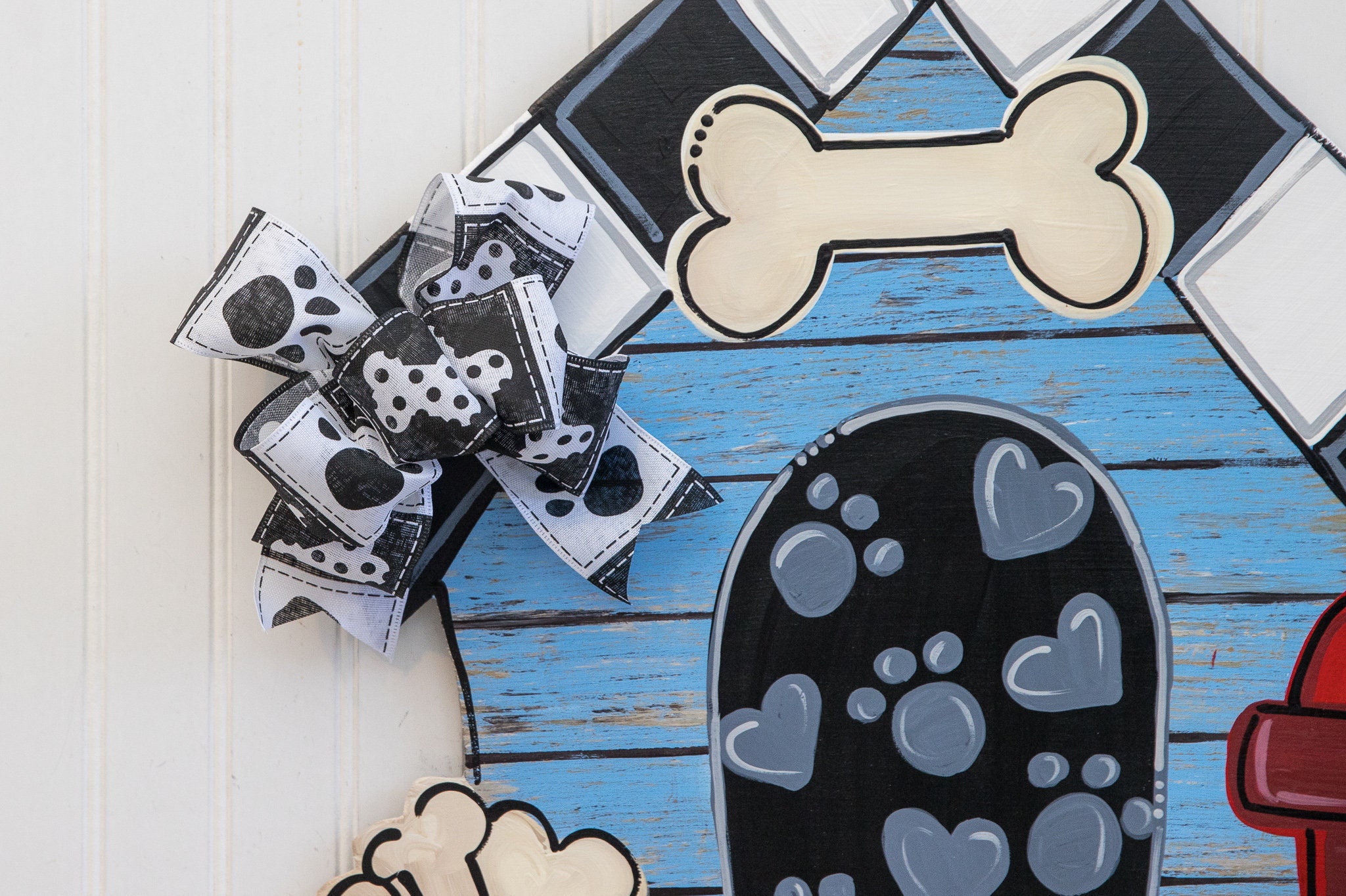 Dog door hanger puppy door hanger dog house hanger wooden | Etsy - Dog Crate Panel Hanger