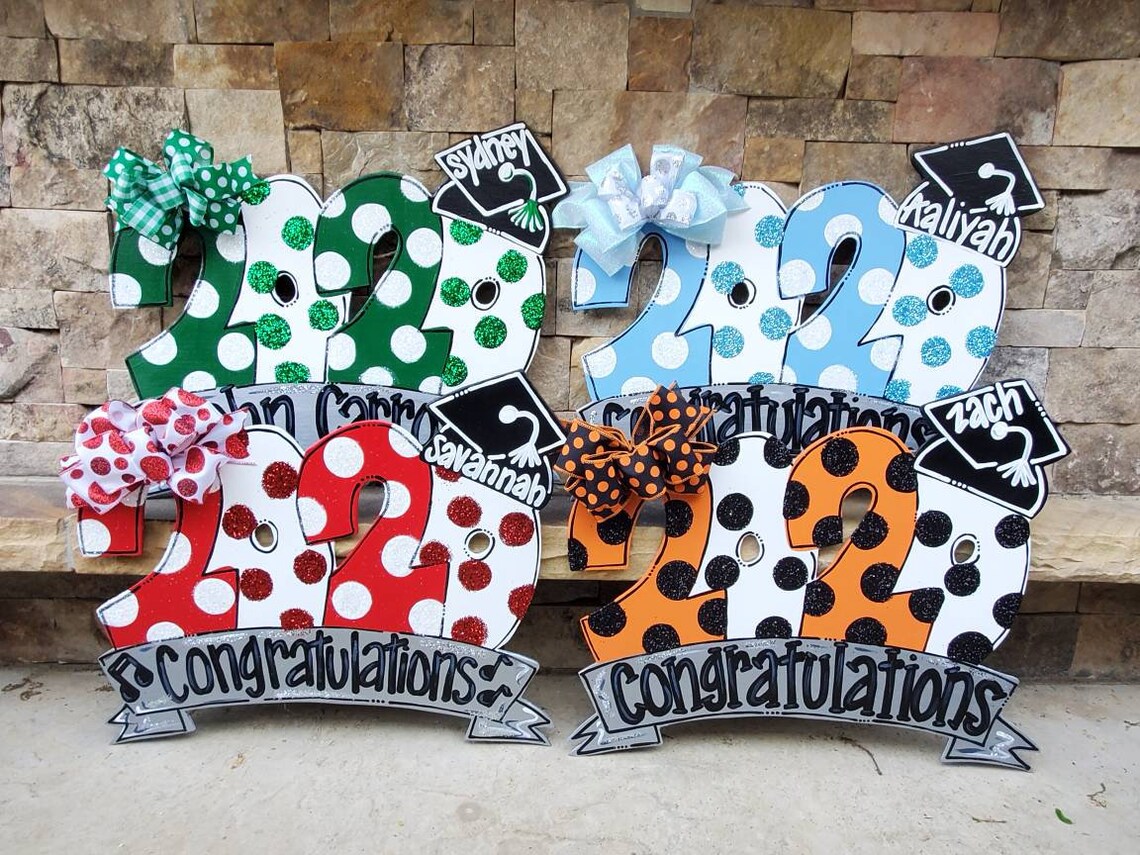 Graduation door hanger diploma door hanger graduation decor Etsy