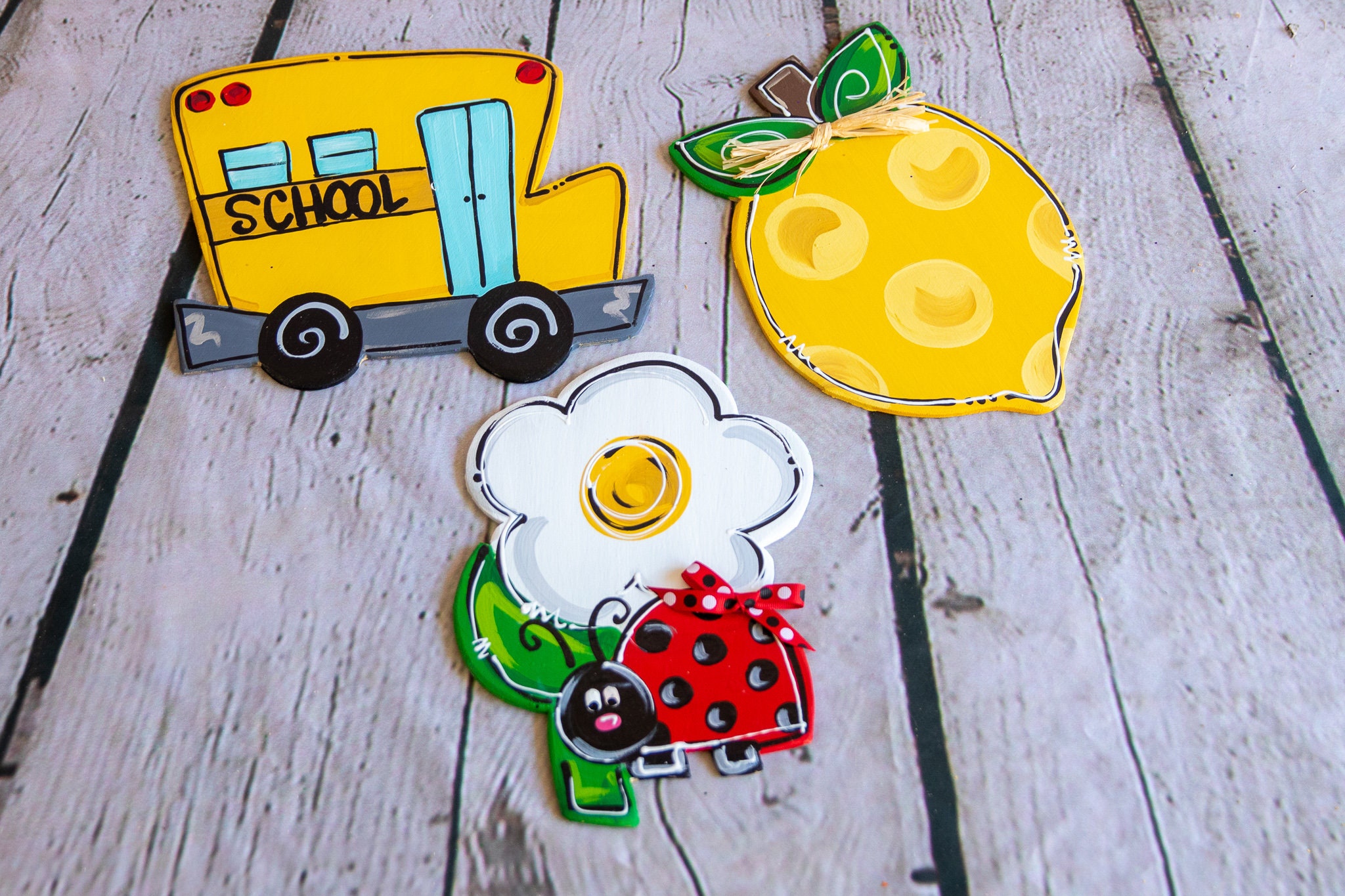 Deluxe Interchangeable Door Hanger Attachments Year Round Etsy