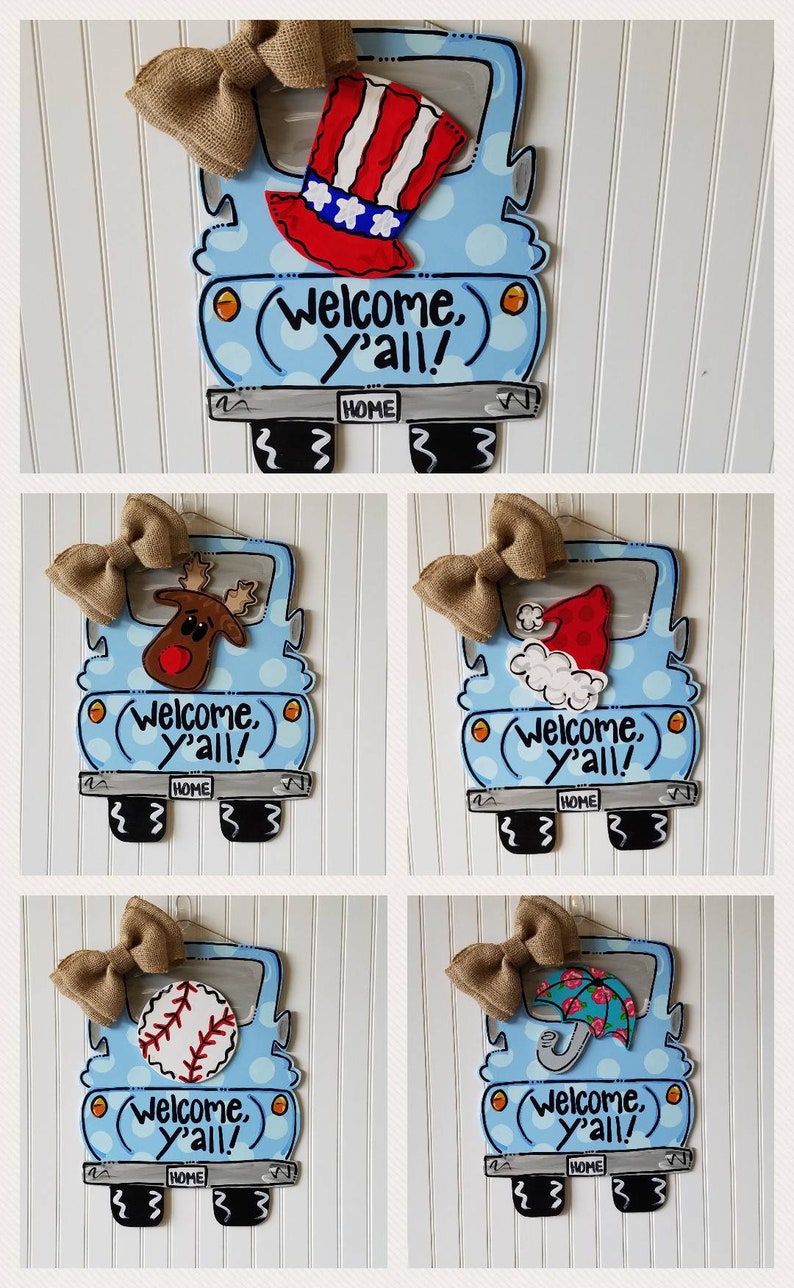 Interchangeable door hanger door hanger attachments Etsy