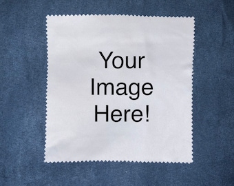 Custom Microfiber Cleaning Cloth Individually Packaged | Lens or Glasses Cleaner | Perfect for Screens, Cameras, and Glasses