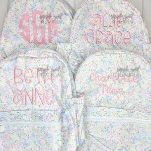 Grandmillenial Embroidered Nylon Wipeable Luggage
