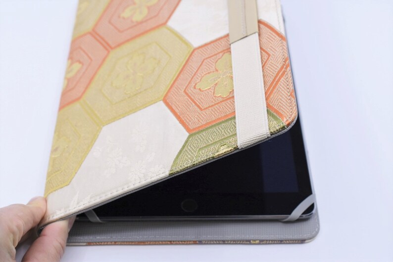 Handcrafted Vinatge Tablet Cover | Obi Belt Tablet Cover | Annina Designs