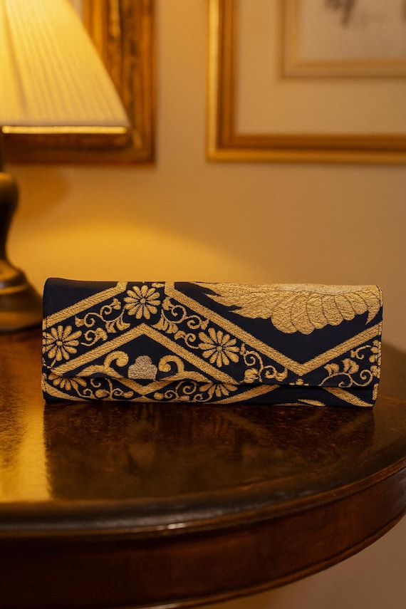 Japanese Vintage Kimono Evening Bag – Luxury and Elegance