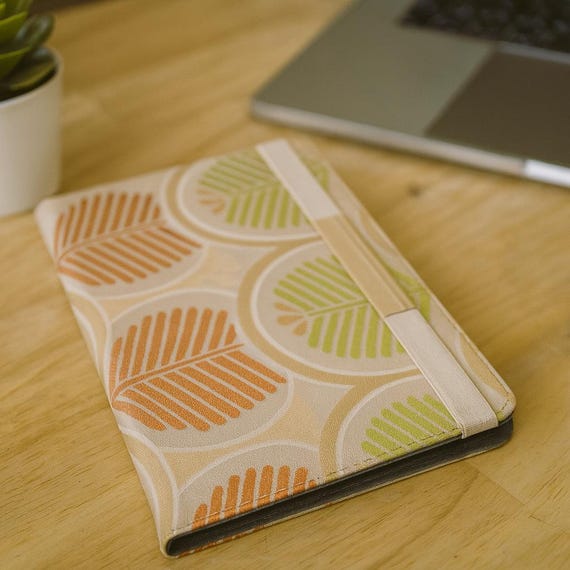 Handmade iPad Cover | Vintage Obi Tablet Sleeve 9–10.4" | Upcycled Kimono Case with Pine Tree (Matsu) Pattern