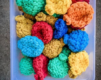 Eco Friendly Reusable Crochet Water Balloons, Backyard Games, Summer Fun