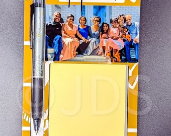 Custom Sticky Note Holder | small business owner gift | End of year Teacher Gift | office accessories | custom notepad holder | appreciation