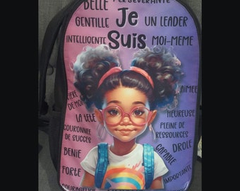 Custom school bags | pencil case | Positive affirmation school apparel | school supplies bundle | school tumbler