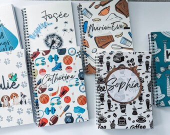 Customized Notebook - Personalized Notebook - Your design or Logo on a Notebook