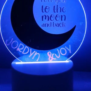 Night Light, Kids Light, Children Room Decor, Holiday Decor