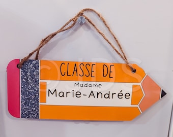 Teacher door sign | Personalized Sign | Teacher's gift | Door Hanger | Classroom decor | Teacher appreciation week | Main | TES gift