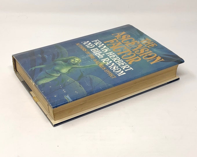 The Ascension Factor~Frank Herbert~Bill Ransom~1988~First Edition~First Printing~Free Shipping
