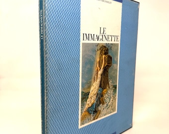 Le Immaginette~Little Images~Alain Vircondelet~1989~Very Good Condition~Boxed~Softbound~Many Illustrations~Italian Language~Free Shipping