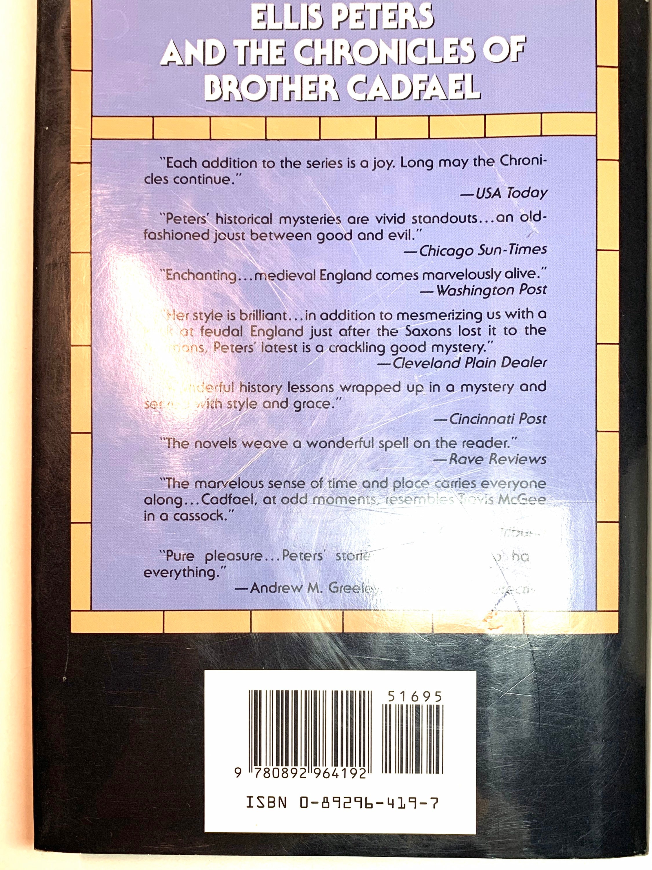 The Potter’s Field by Ellis PetersFirst Edition1975SignedPhoto of