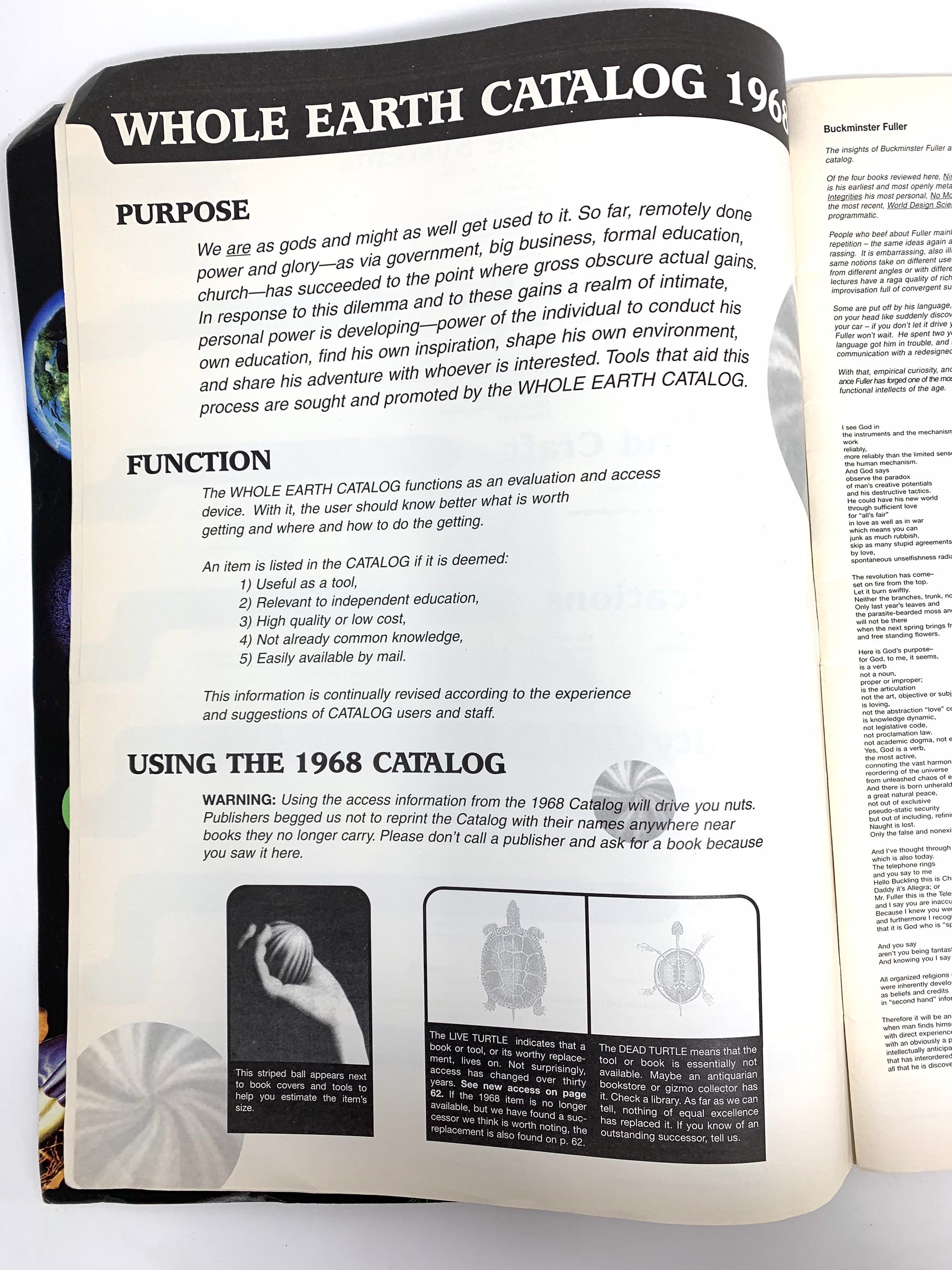Whole Earth Catalog~Winter 1998~30th Anniversary Celebration~The Complete 1968 Catalog~Extremely Rare and Collectible~Free Insured Shipping Whole Earth Catalog~Winter 1998~30th Anniversary Celebration~The Complete 1968 Catalog~Extremely Rare and Collectible~Free Insured Shipping