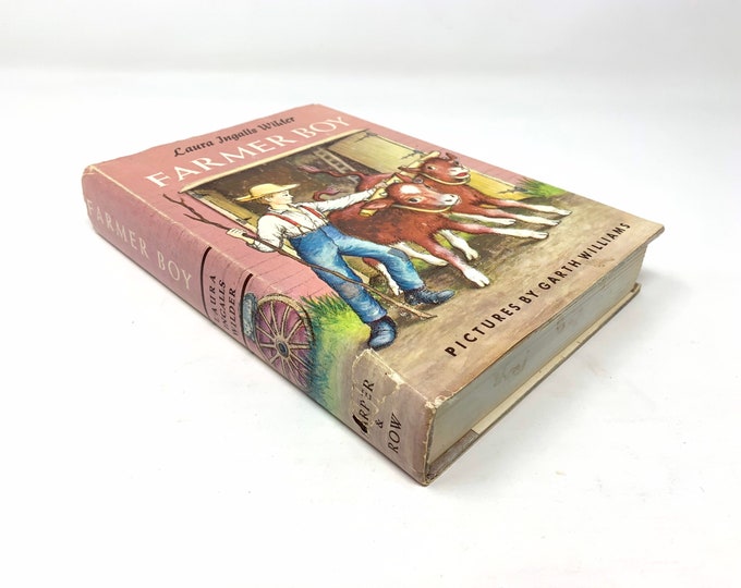 Farmer Boy~Laura Ingalls Wilder~1961~Collectible~Very Good to Fine Condition~Rare~Hardback~Free Shipping