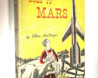 Miss Pickerell Goes to Mars~Ellen MacGregor~Paul Galdone~1954~First Edition~7th Print~Good Condition~Free Shipping